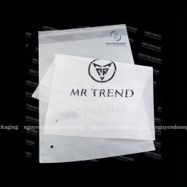 (1kg) Túi dán miệng Mờ không in