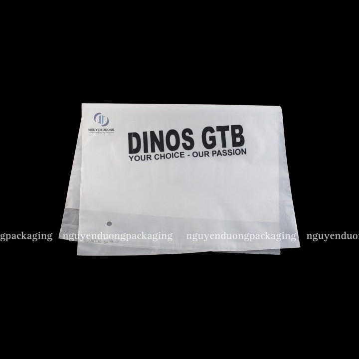(1kg) Túi dán miệng Mờ không in