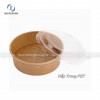 Bát giấy Kraft có nắp dùng 1 lần