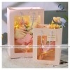 (10 chiếc) Túi giấy cửa sổ Mica quai dây kèm tag