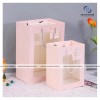 Túi giấy cửa sổ Mica quai dây kèm tag