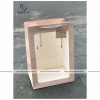 Túi giấy cửa sổ Mica quai dây kèm tag
