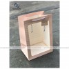 Túi giấy cửa sổ Mica quai dây kèm tag