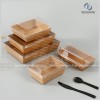 Hộp giấy Kraft đựng bánh Kèm nắp