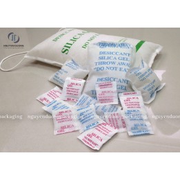 Gói hạt hút ẩm silica