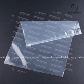 Túi zipper Khóa nhựa Trong