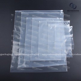 (1kg) Túi zipper Khóa nhựa Trong - Có lỗ thông hơi