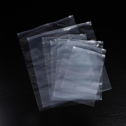 Túi zipper Khóa nhựa Trong