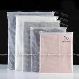 Túi zipper Khóa nhựa Mờ