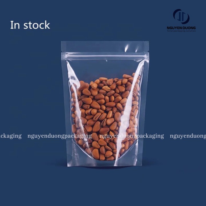 Túi zipper đáy đứng trong/trong