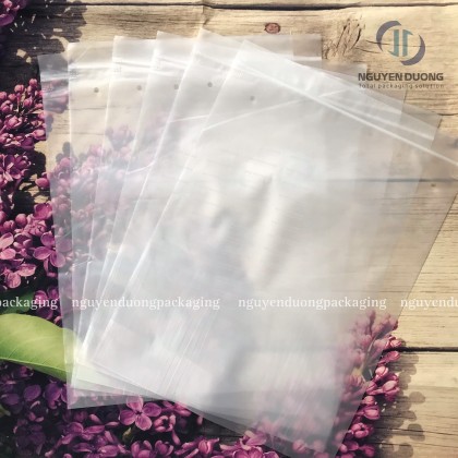 Túi zipper miết mờ