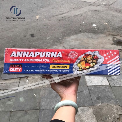 (1 Cuộn) Giấy bạc nướng - Màng nhôm thực phẩm