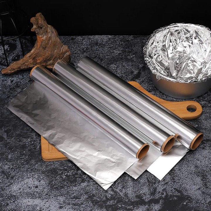 (1 Cuộn) Giấy bạc nướng - Màng nhôm thực phẩm