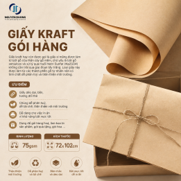 (100 tờ) Giấy xi măng kraft 72x102cm