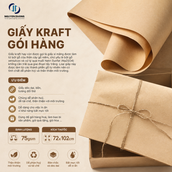 Giấy xi măng kraft 72x102cm
