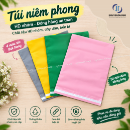 (1kg) Túi niêm phong chất liệu HD