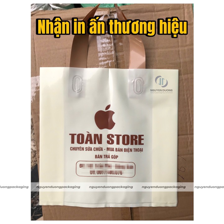Túi ép quai PE form ngang