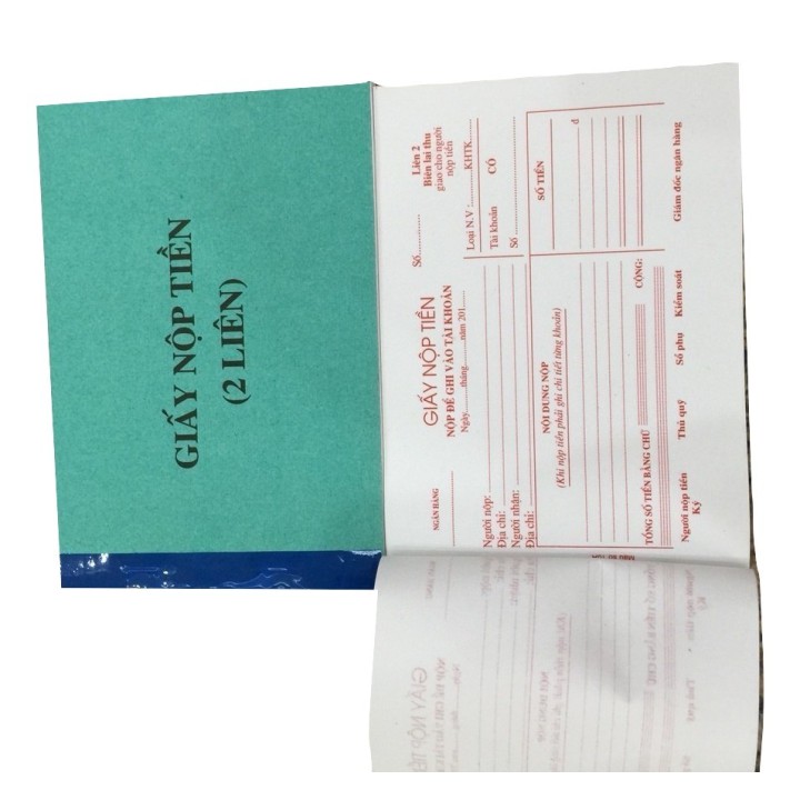 Giấy nộp tiền NHNN