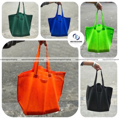 Túi vải không dệt quai xách dạng may