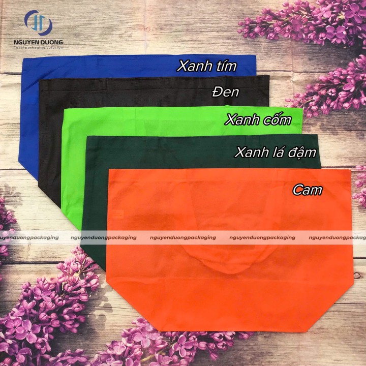 Túi vải quai xách hình hộp dạng may