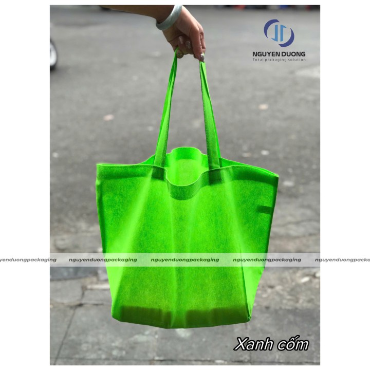 Túi vải không dệt quai xách dạng may
