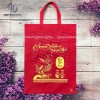 Túi vải không dệt đựng Lịch in Chúc Mừng Năm Mới dạng Phẳng đột lỗ/quai rời