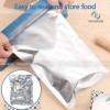 Túi ba biên bạc/bạc hút chân không