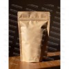 Túi zip giấy kraft nâu đáy đứng không cửa sổ