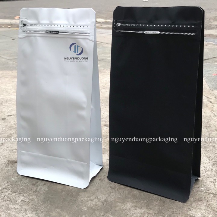 Túi zipper khóa Nhật 8 cạnh các màu