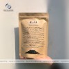 Túi zip 3 biên giấy kraft nâu có cửa sổ