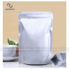 Túi zip 3 biên giấy kraft nâu có cửa sổ