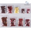 Túi PE Zipper miết chỉ đỏ
