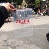Túi PE Zipper miết chỉ đỏ