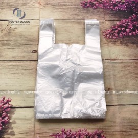 (1kg) Túi xốp 2 quai chợ
