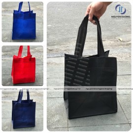 (1 chiếc) Túi vải không dệt quai dây dạng may viền