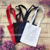 (1 chiếc) Túi vải không dệt quai dây dạng may viền